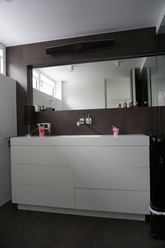 Waschbecken Corian Weiß